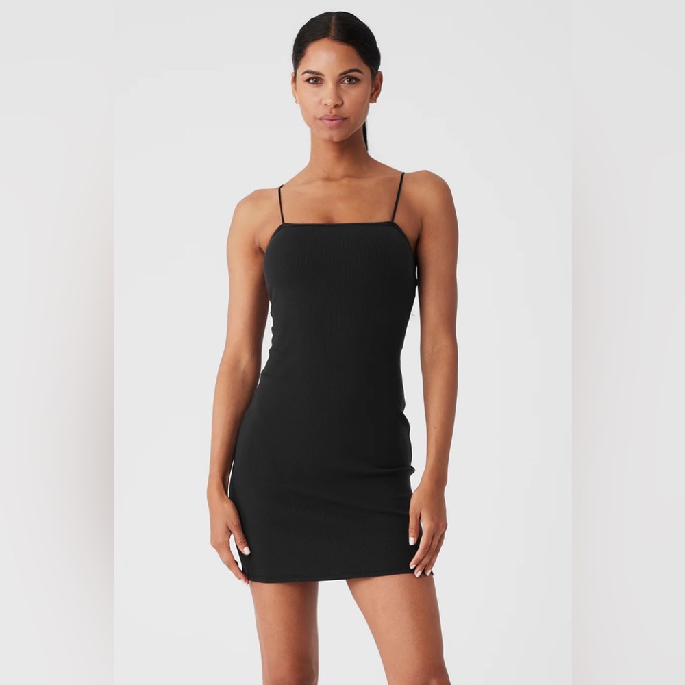 ALO Yoga Black Mini Dress